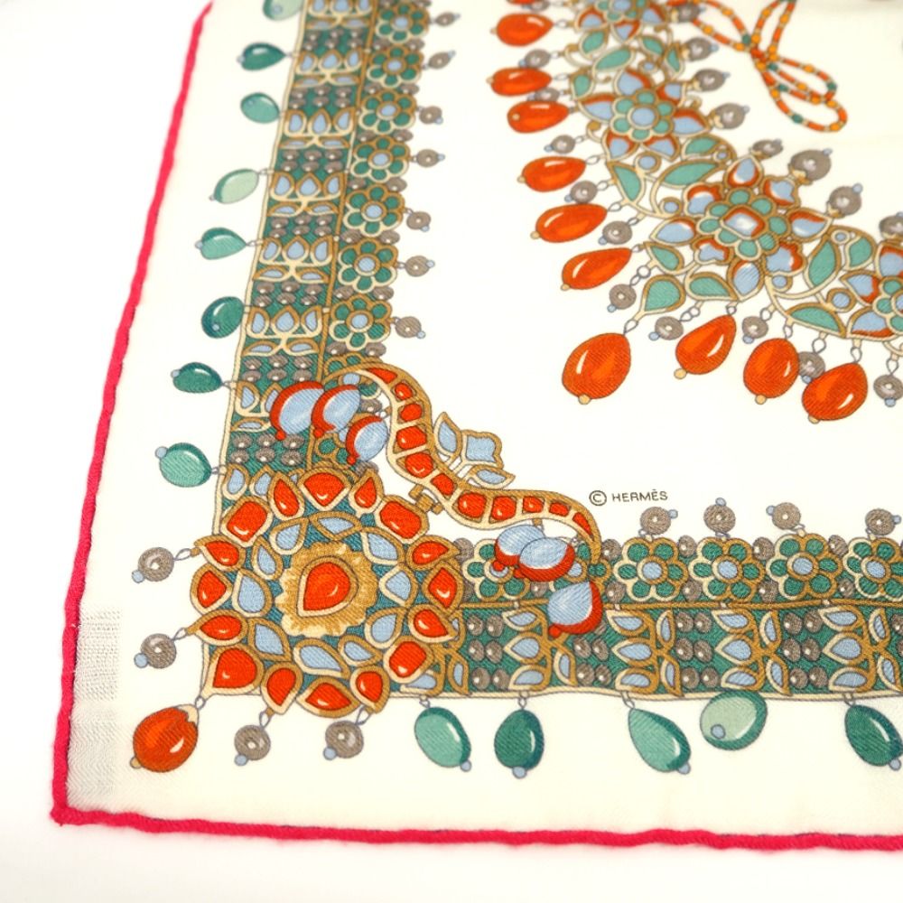 HERMES/エルメス カレ140 カレジェアン PARURES DES MAHARAJAS