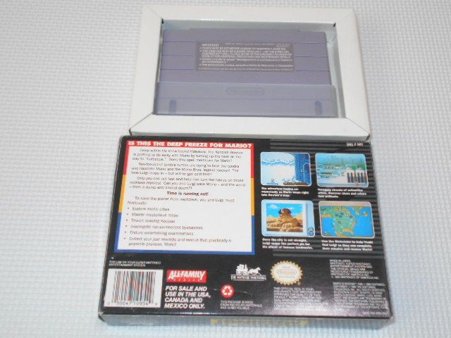スーパーファミコン - SFC★MARIO IS MISSING SNES 海外版 端子清掃済 Amazon | MARIO IS MISSING! SNES 海外版(国内本体動作不可