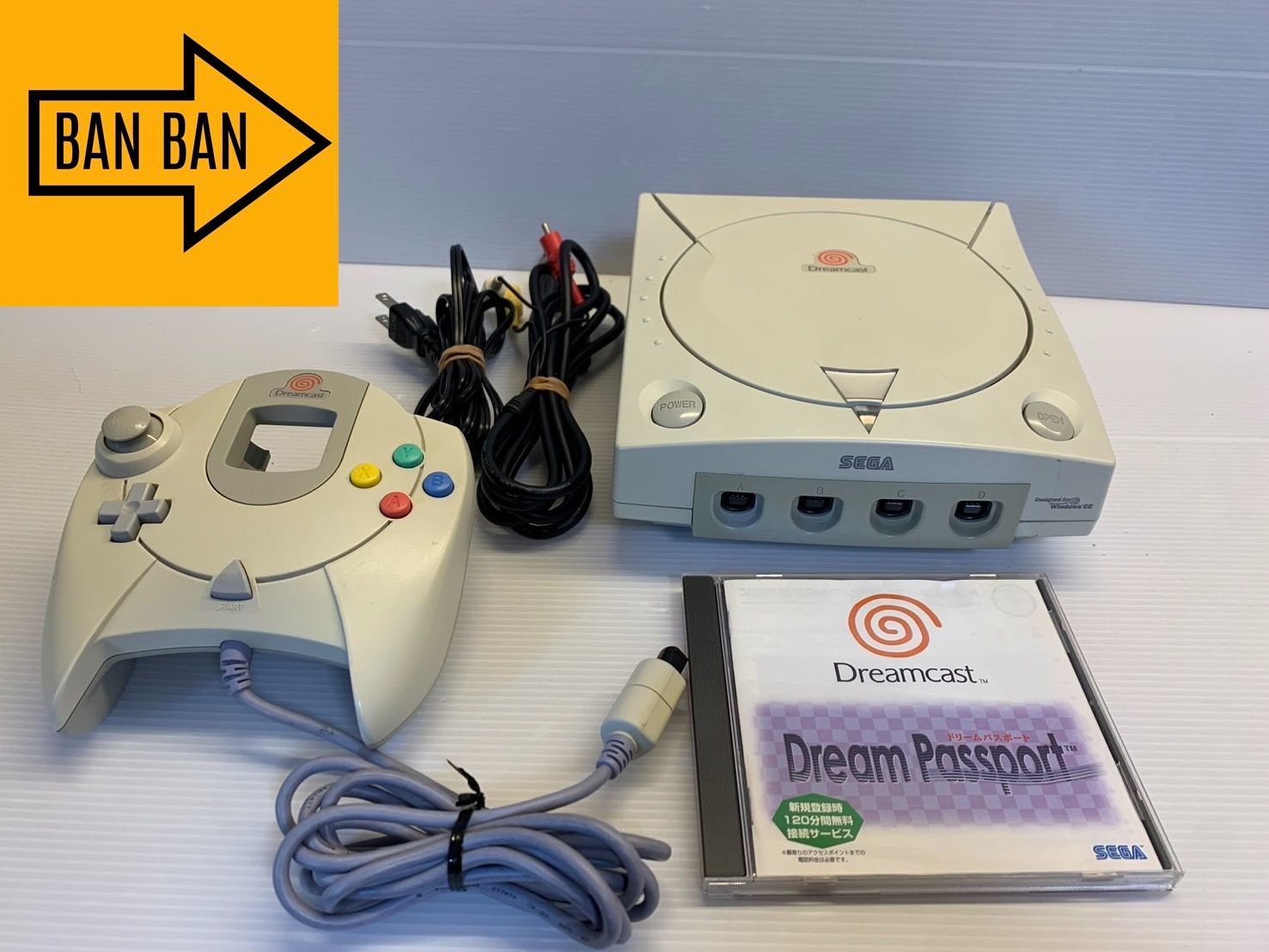 動作確認済　SEGA Dreamcast 本体 コントローラー付き　美品 動作確認済み SEGA セガ Dreamcast ドリームキャスト ドリキャス 本体