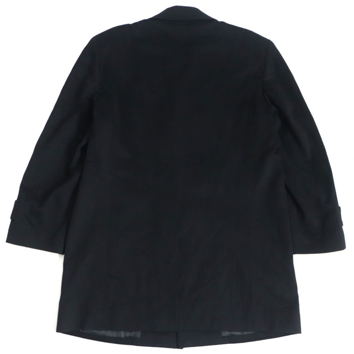 美品　クリスチャンディオール　ロングコート　襟付き　ブラック　サイズSひろのアパレルルーム