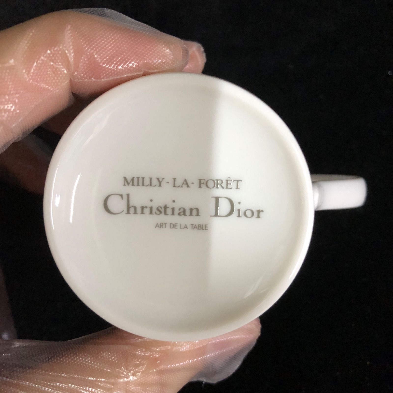 未使用 Christian Dior クリスチャンディオール ミリラフォーレ すずらん カップ&ソーサー 3客セット - メルカリ