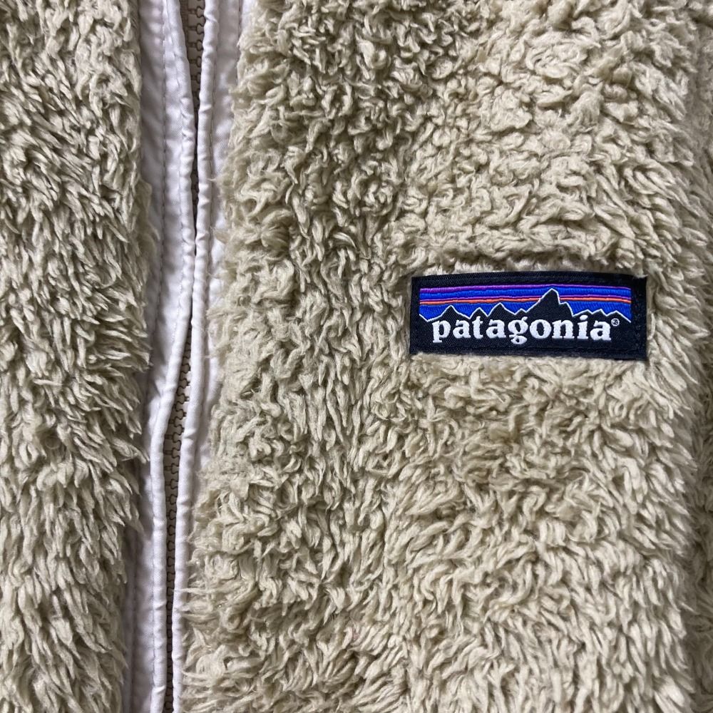 【美品】パタゴニア ロスガドス ベスト L フリース ボア ベージュ ☆patagonia☆パタゴニア☆ロスガトスベスト☆フリースベスト