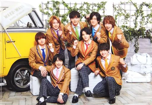 中古】クリアファイル(男性アイドル) Hey! Say! JUMP A4生徒クリア
