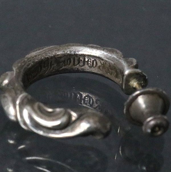 CHROME HEARTS 銀座店 クロムハーツ スクロール フープ ピアス