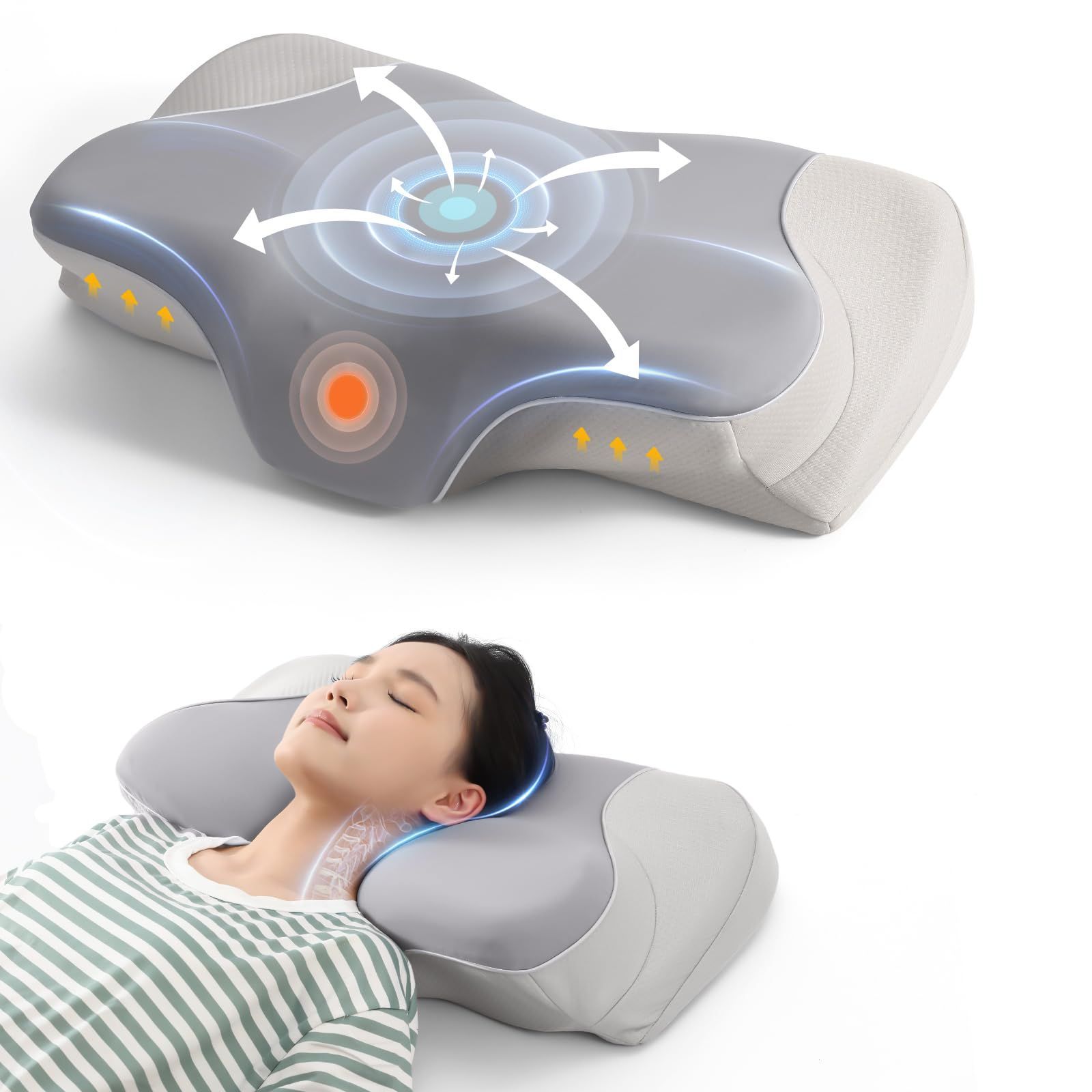 睡眠 まくら 低反発枕 よく 眠れる 首が痛くならない pillow 安眠枕 横向き寝 快眠枕 枕 低め 高め 高さ調整可 硬め Tillmulya 洗える枕カバー 母親|父親|彼氏|旦那さん 誕生日|クリスマス プレゼント