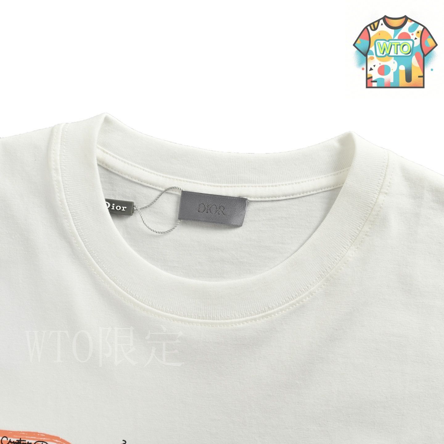 今日特価】Dior 25ss 手描き文字プリント T シャツ-2 - メルカリ