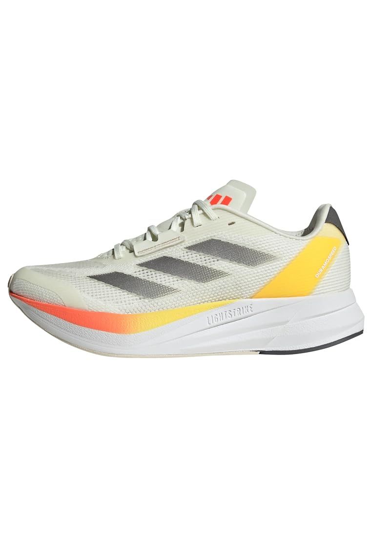 adidas アディダス ADIZERO DURAMO SPEED W アイボリー|アイアンメタリック|スパーク 25.0CM IVOR|MT-SP 25.0 cm