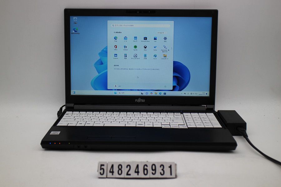 富士通 LIFEBOOK A5510/FX Core i5 10210U 1.6GHz/8GB/256GB(SSD)/Multi/15.6W/FWXGA(1366x768)/Win11 【548246931】
