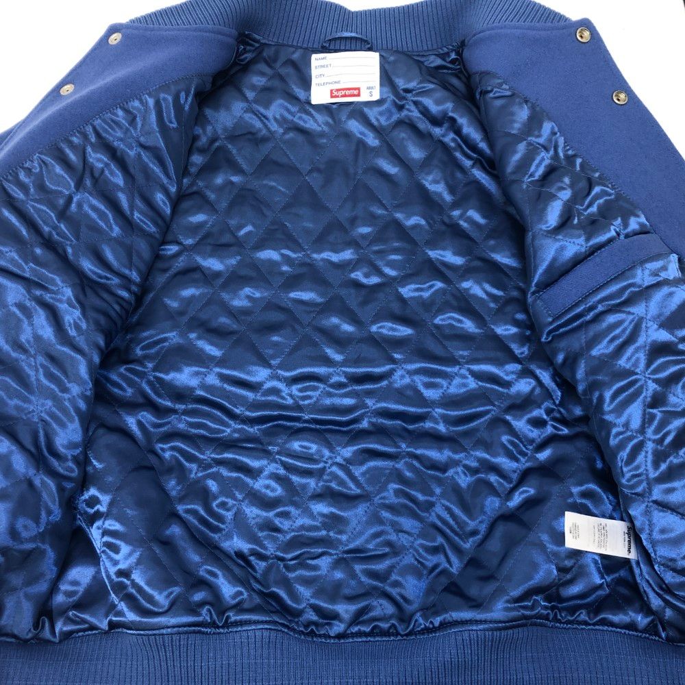 07w6039 シュプリーム Supreme Support Unit Varsity Jacket