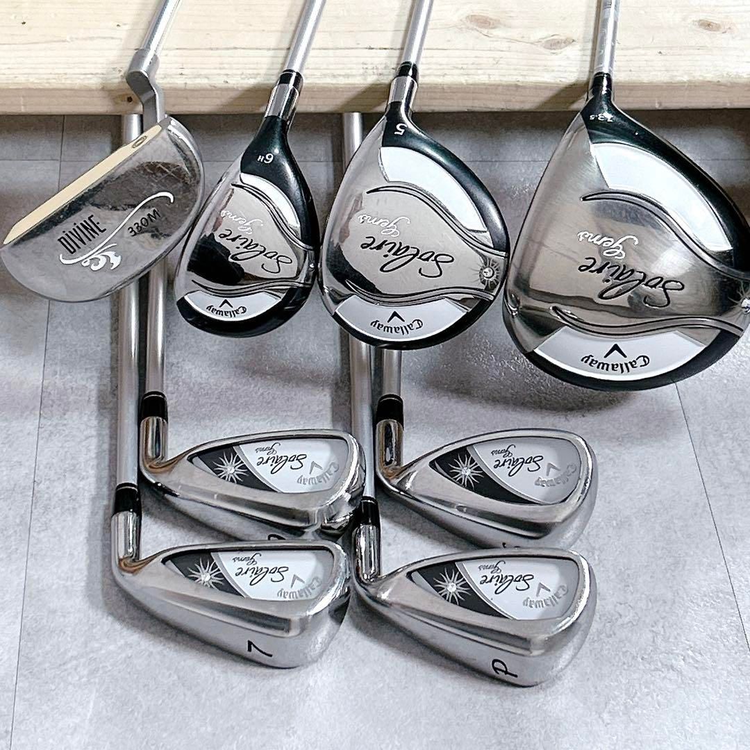 X882 キャロウェイ ソレイル レディース ゴルフ クラブ セット かわいい X882 キャロウェイ ソレイル レディース ゴルフ クラブ セット