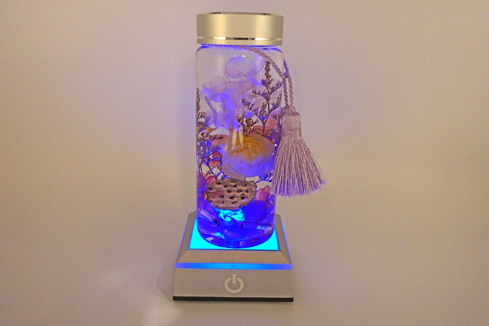 ハーバリウム円柱