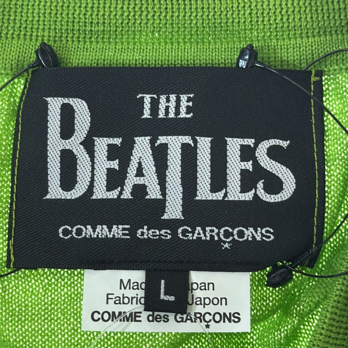 新品　ビートルズ × コムデギャルソン　GARCONS　アップル　ポロシャツ コレクション：SHIRT｜THE BEATLES COMME des GARCONS