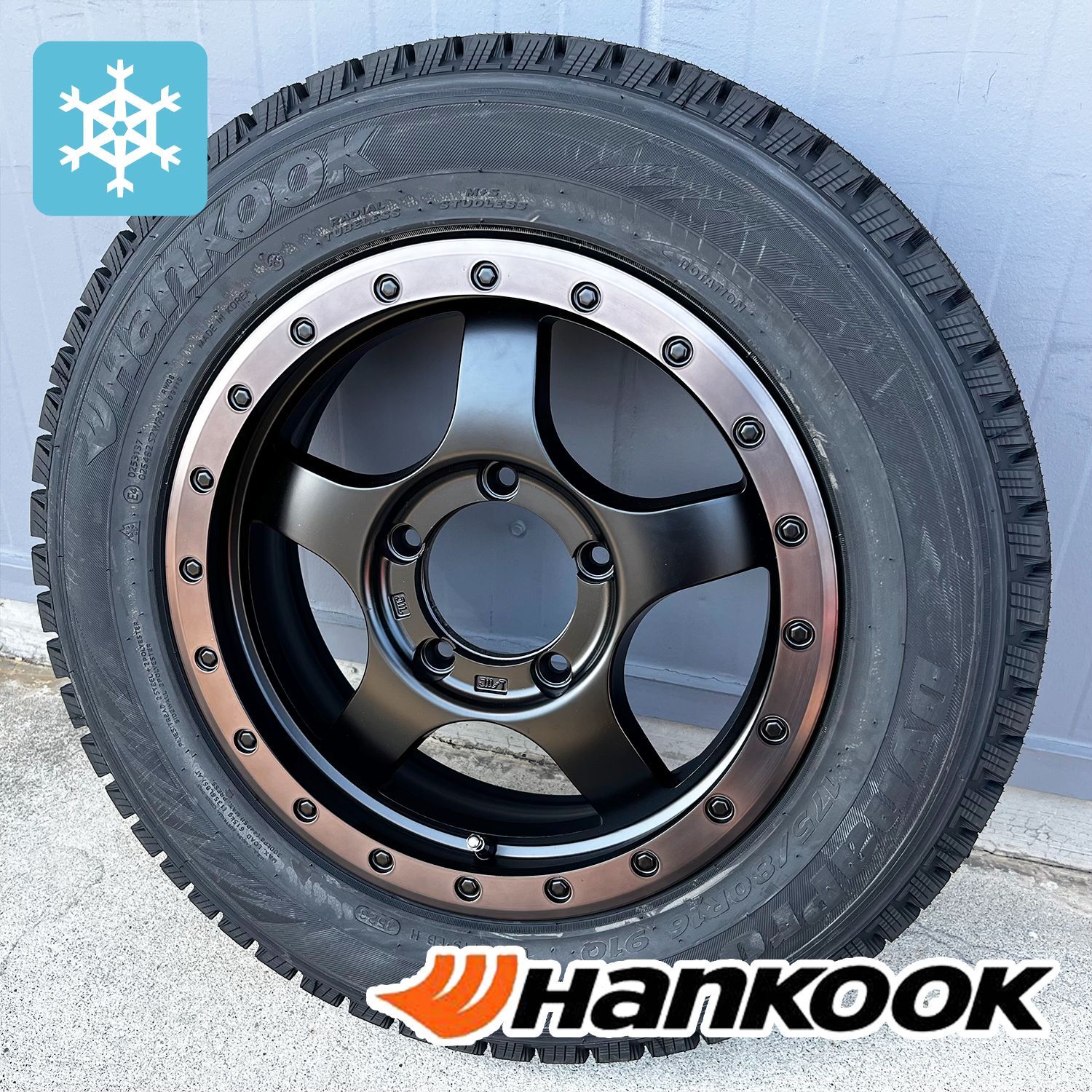 スタッドレス 16インチ【スズキ】ジムニー JB64W JB23 JB22 JA12 JA11