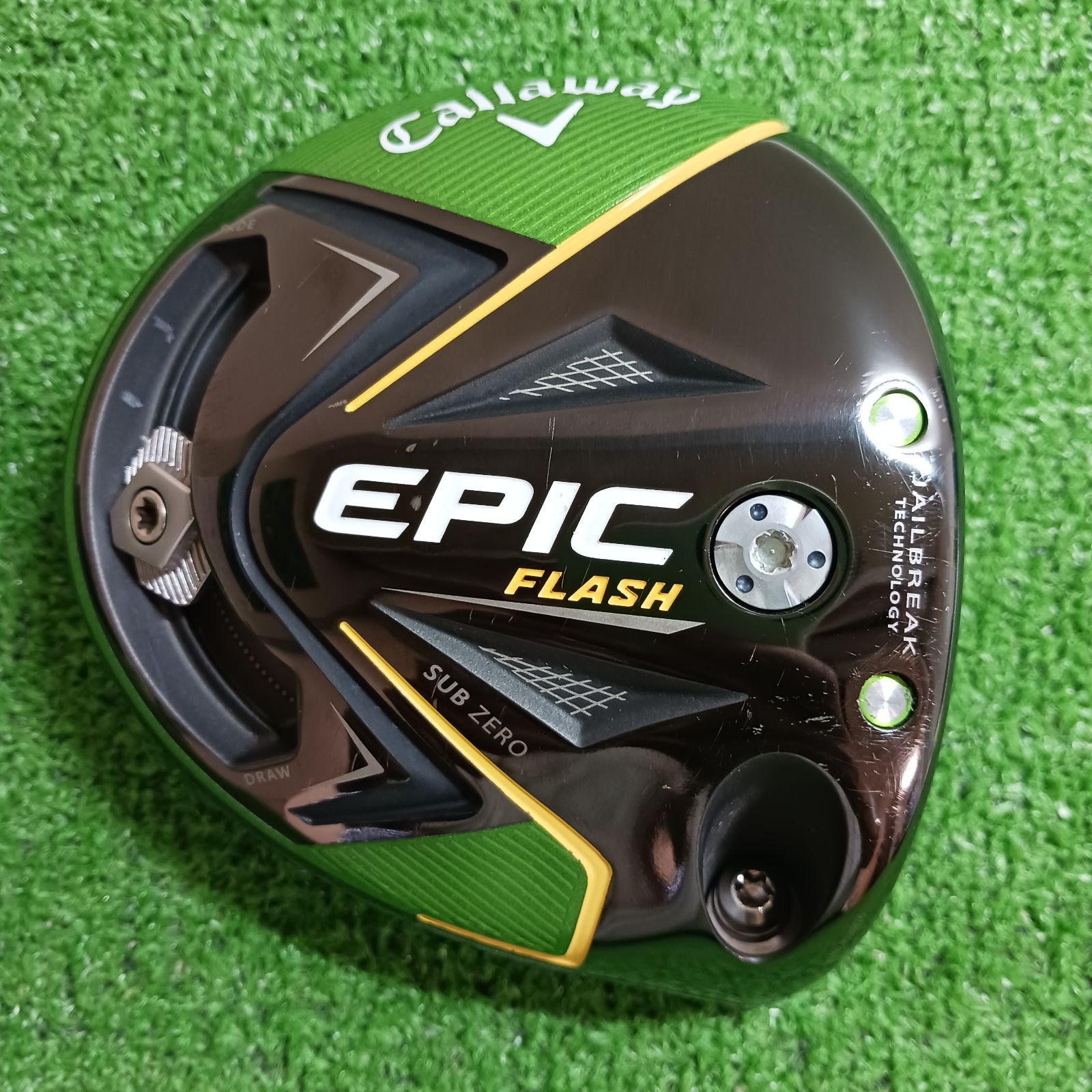 Callaway エピックフラッシュサブゼロ 9°ドライバー ヘッドのみ 