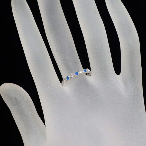 アウイナイト0.13ctリングPT900 ① 楽天市場】【中古】 Pt900 アウイナイト リング 8号 0.49ct