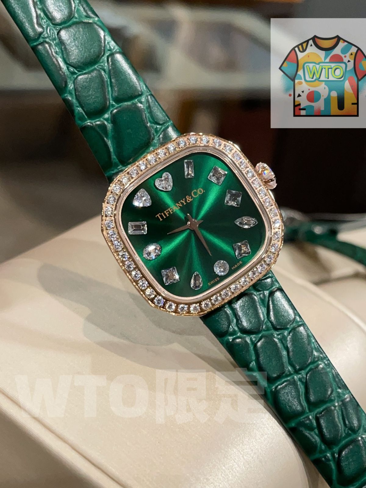 今日WTO】Tiffany & Co. ティファニー ダイヤモンド ウォッチ