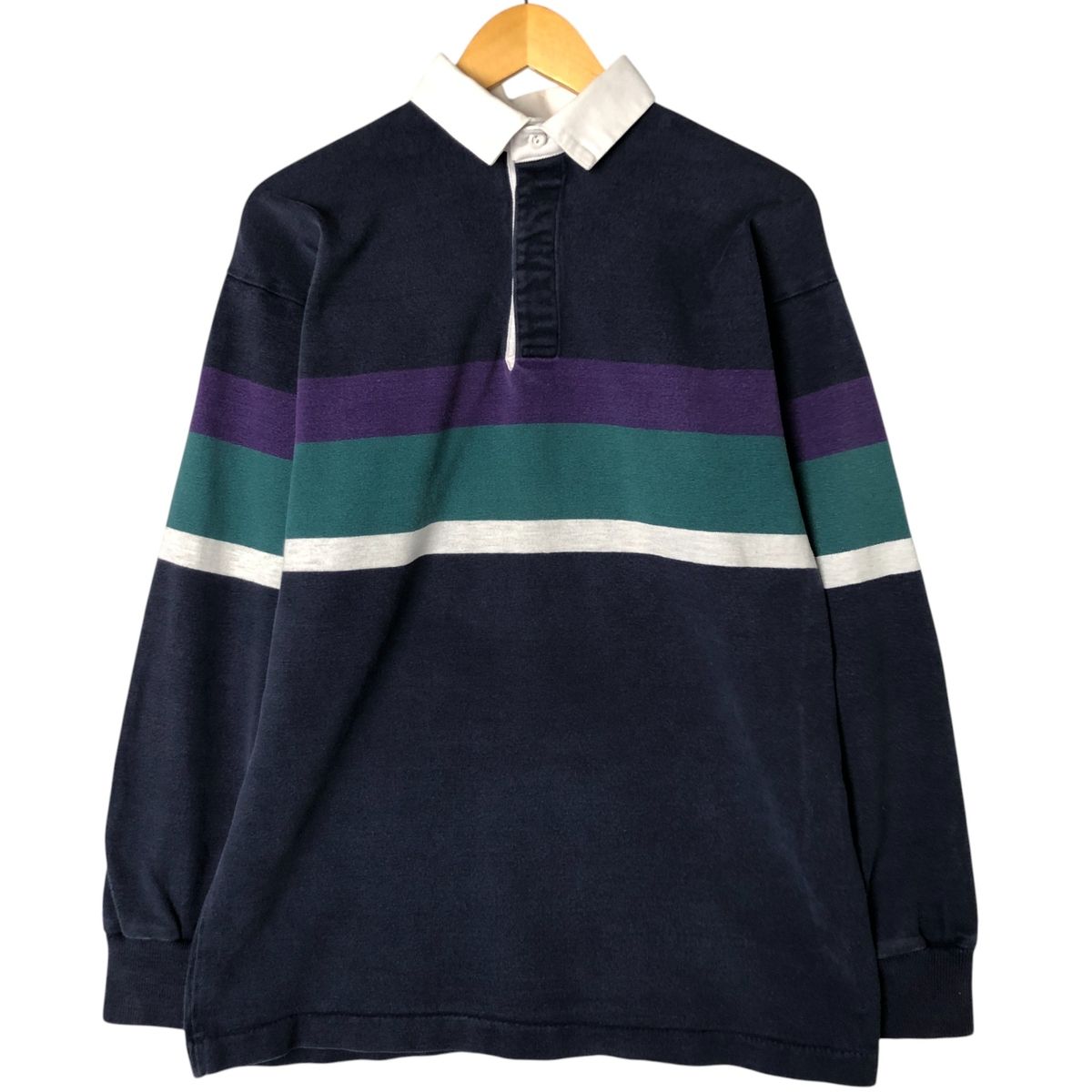 古着 エルエルビーン L.L.Bean 長袖 ラガーシャツ メンズM相当 