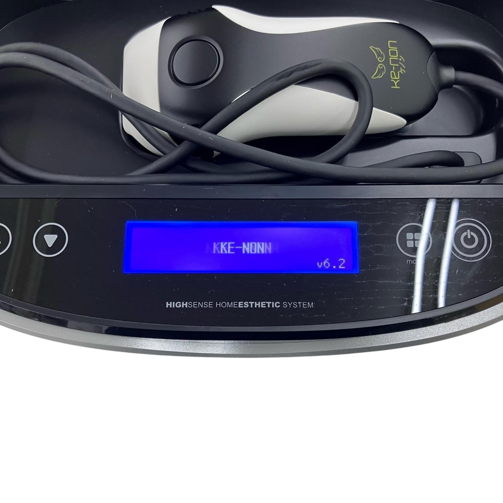  186000 KE NON ケノン 脱毛器 V 6 2 NIPL 2080 ブラック 脱毛器 脱毛 除毛