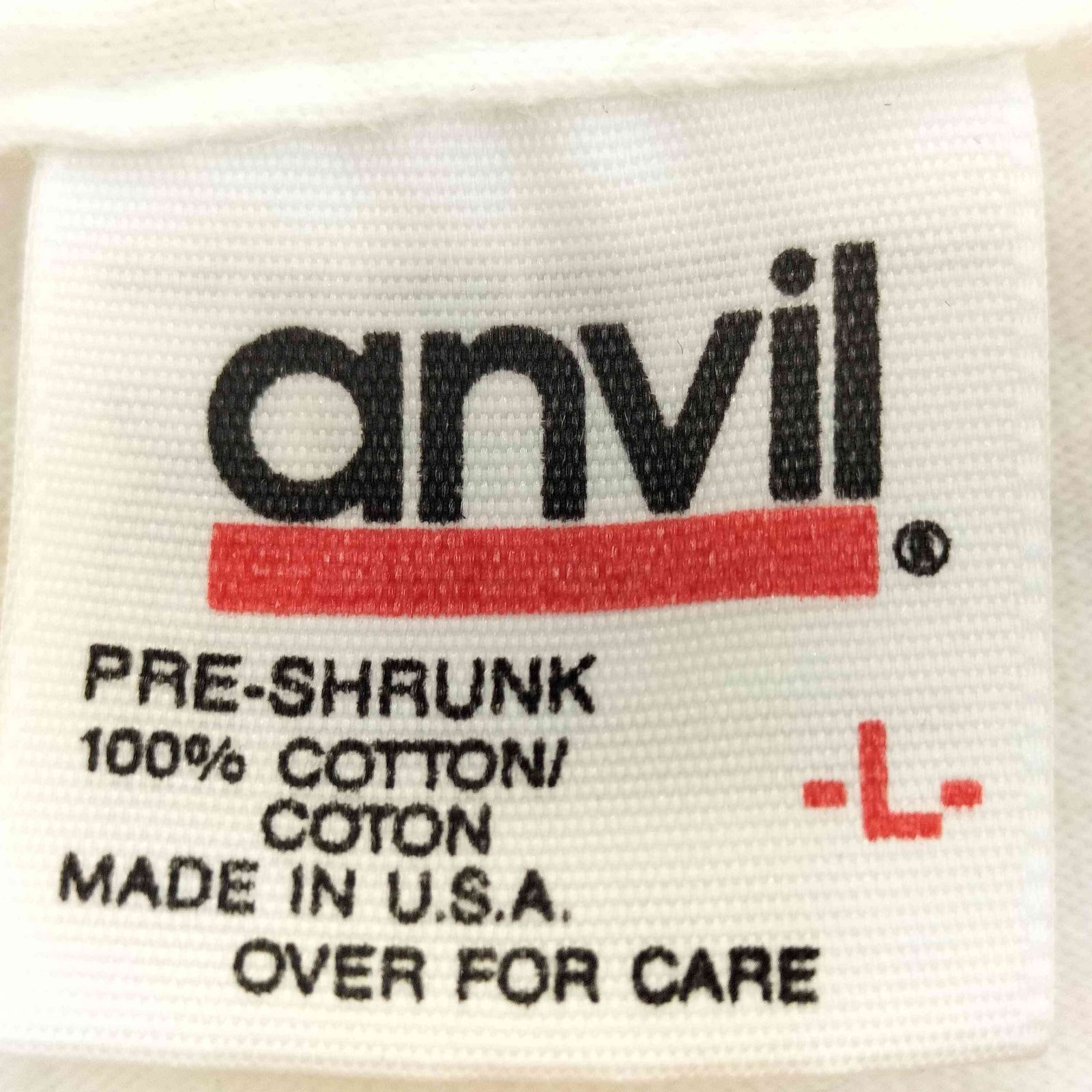 アンビル Anvil 90S USA製 シングルステッチ Welcome Baby アンビル Anvil 90S USA製 シングルステッチ Welcome Baby