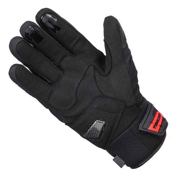 RS-Taichi アールエスタイチ ＲＳＴ６６４ カーボン ウインターグローブ ブラック レッド ＸＬサイズ 2621807