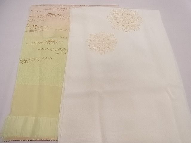 平和屋1□和装小物 上質な帯揚げ１０枚セット 辻が花 スワトウ刺繍 暈