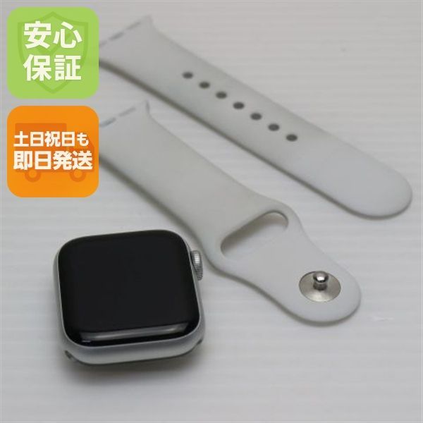美品Apple Watch SE GPSシルバーアルミニウムケース40mm Apple