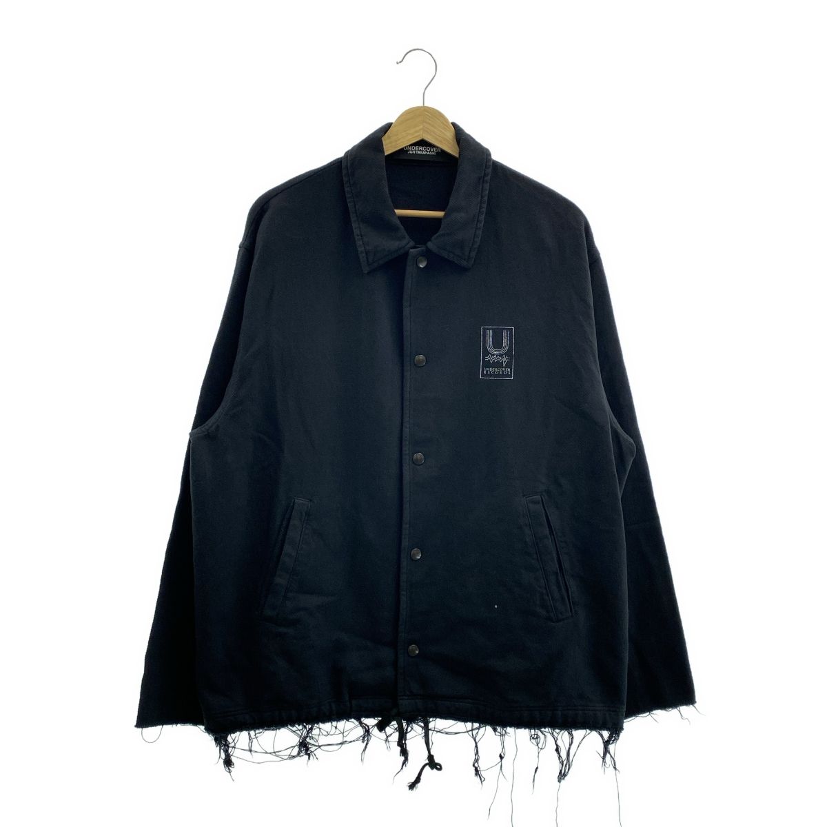 UNDER COVER | アンダーカバー | 2025SS | COACH JKT UC RECORDS コーチジャケット | 2 | ブラック | メンズ