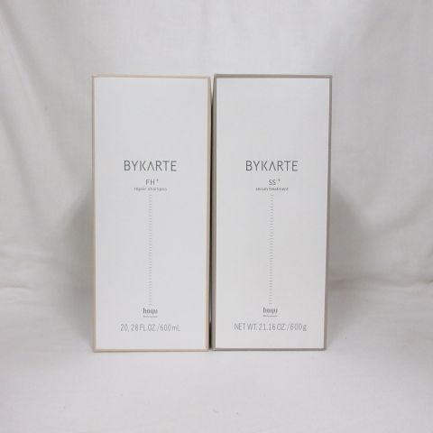 バイカルテ BK シャンプー FH 600mL | BK ヘアトリートメント SS 600g セット リフィル|詰替え用