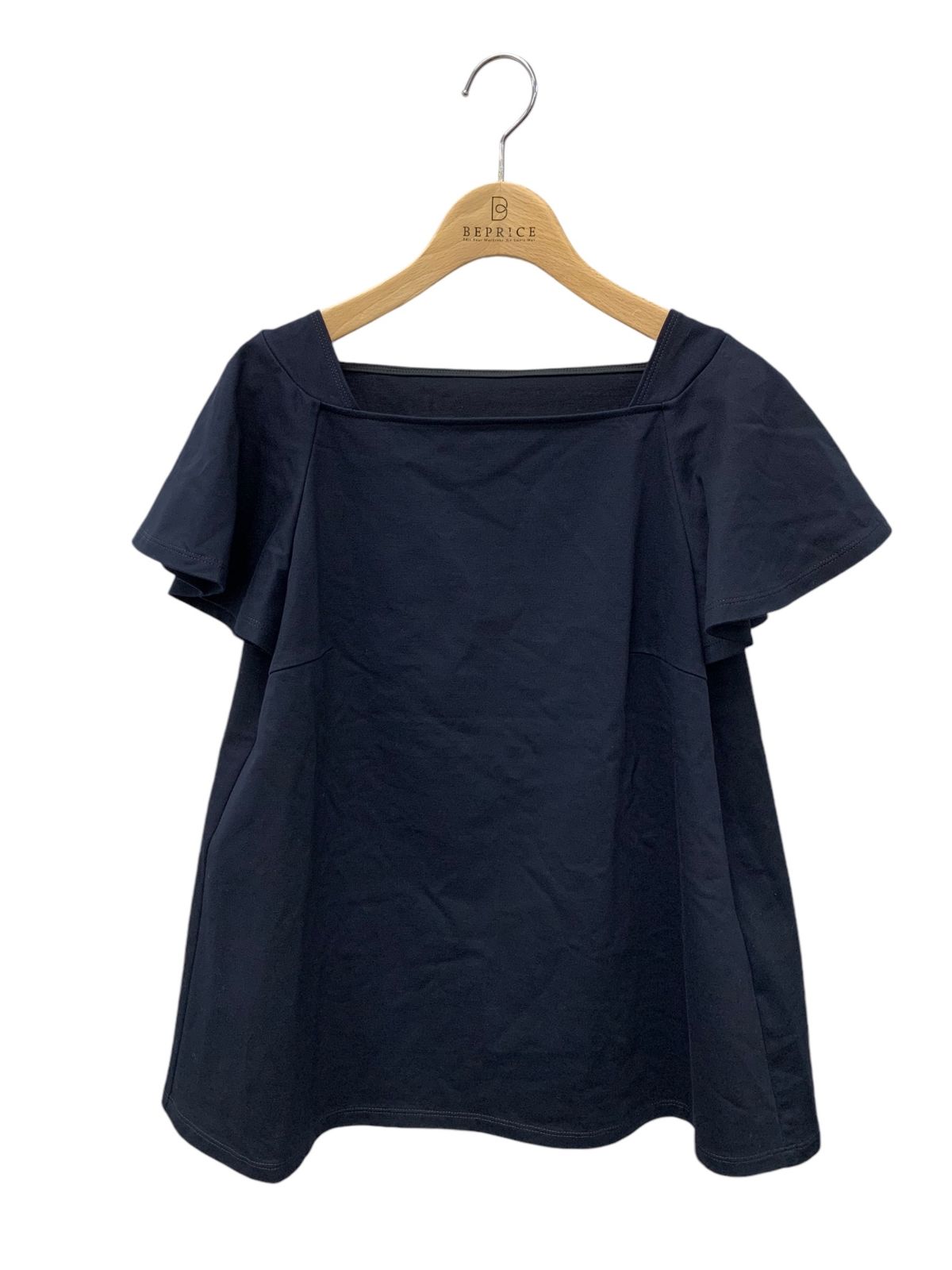フォクシーニューヨーク Top Seine 44655 カットソー 38 ネイビー