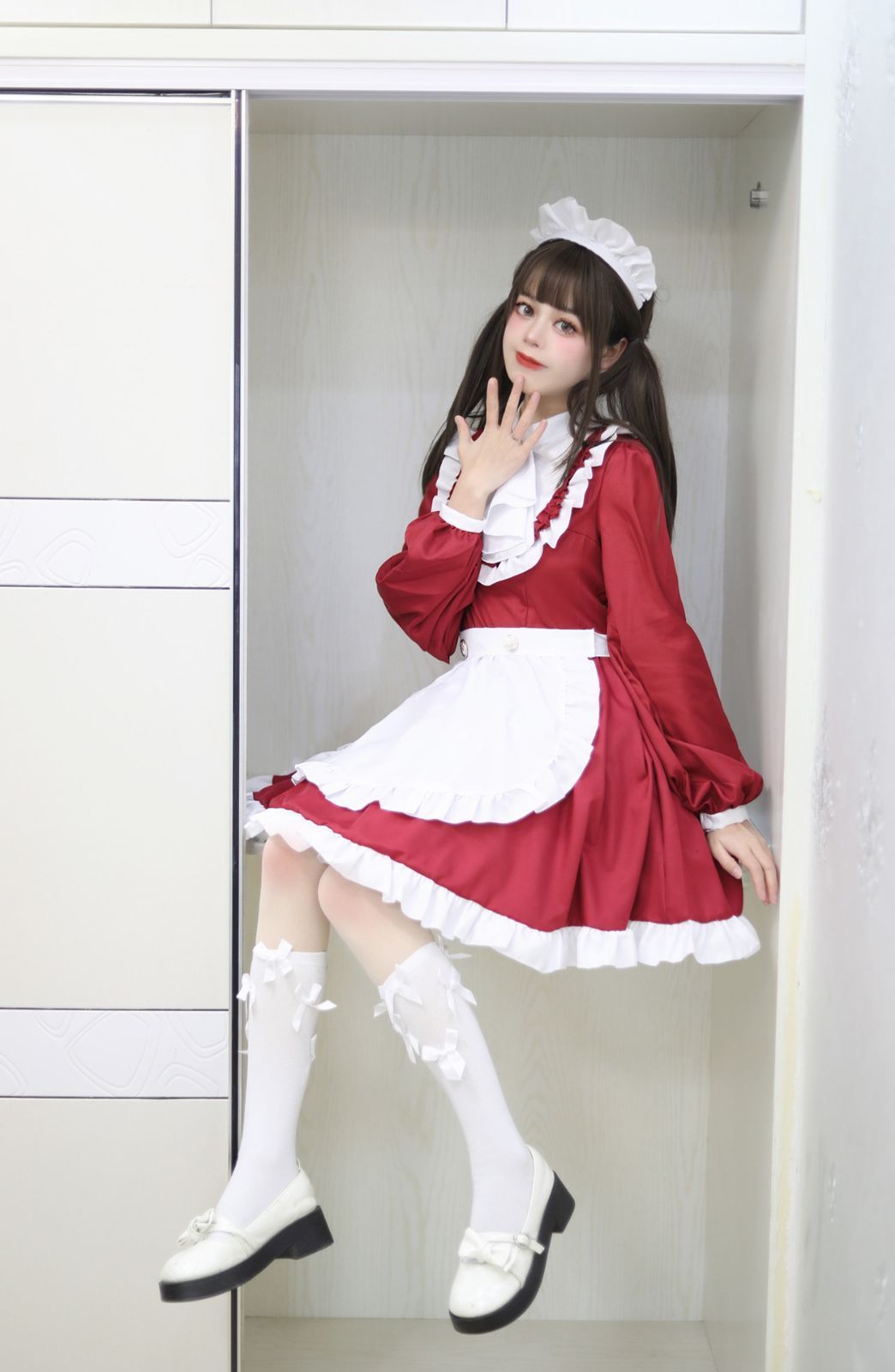 メイド風 豪華フリル