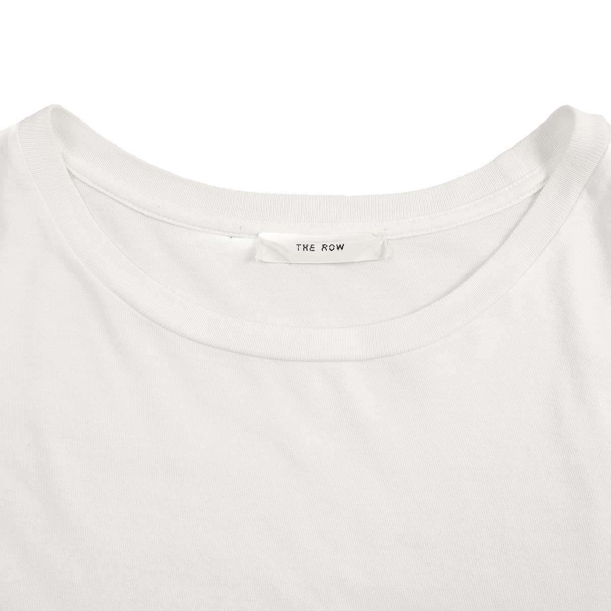 THE ROW ザ ロウ コットンクルーネックTシャツ MD136 ホワイト L