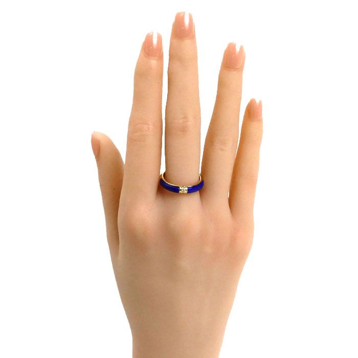 NOBUKO ISHIKAWA 石川暢子 K18YG イエローゴールド ラピスラズリ  