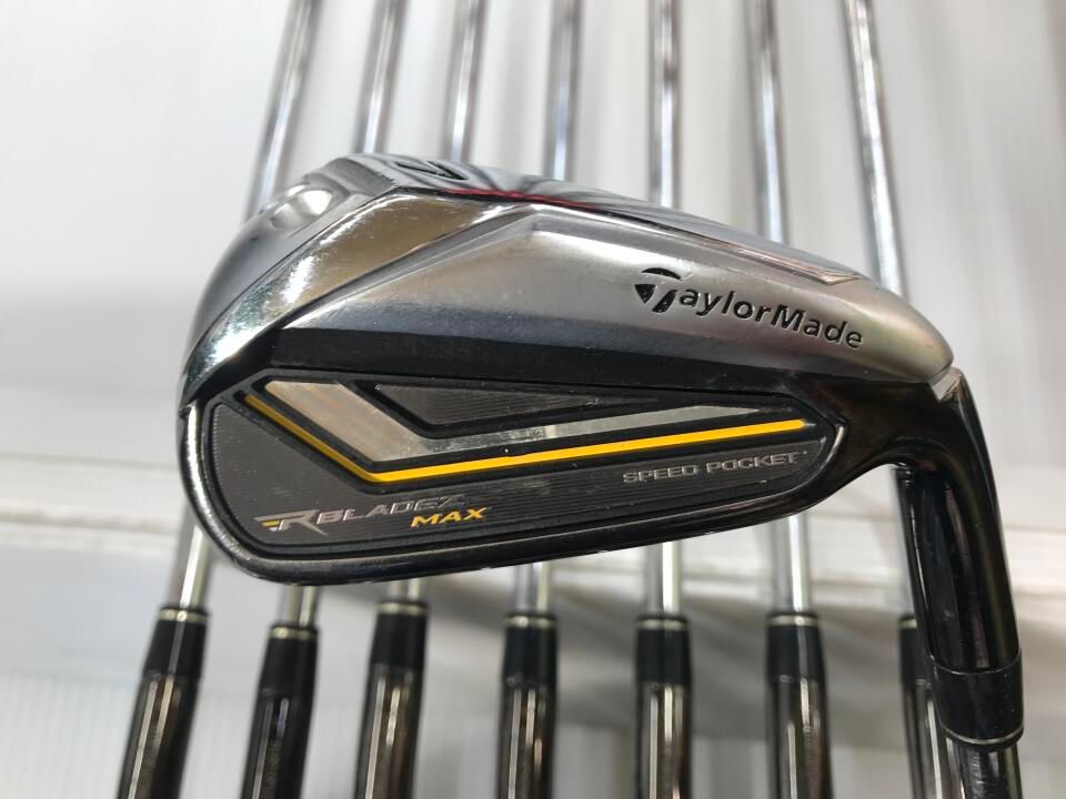 【即納】【訳あり】ROCKETBLADEZ MAX | R | KBS C-TAPER 90 | 中古 | アイアンセット | テーラーメイド