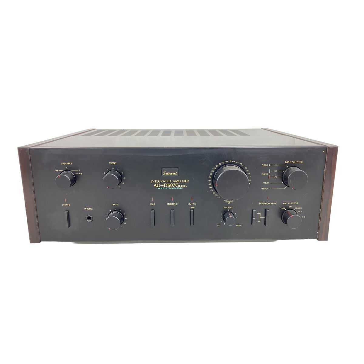 【動作保証】SANSUI 山水 AU-D607 GEXTRA アンプ 音響機器 オーディオ 中古 K8884071