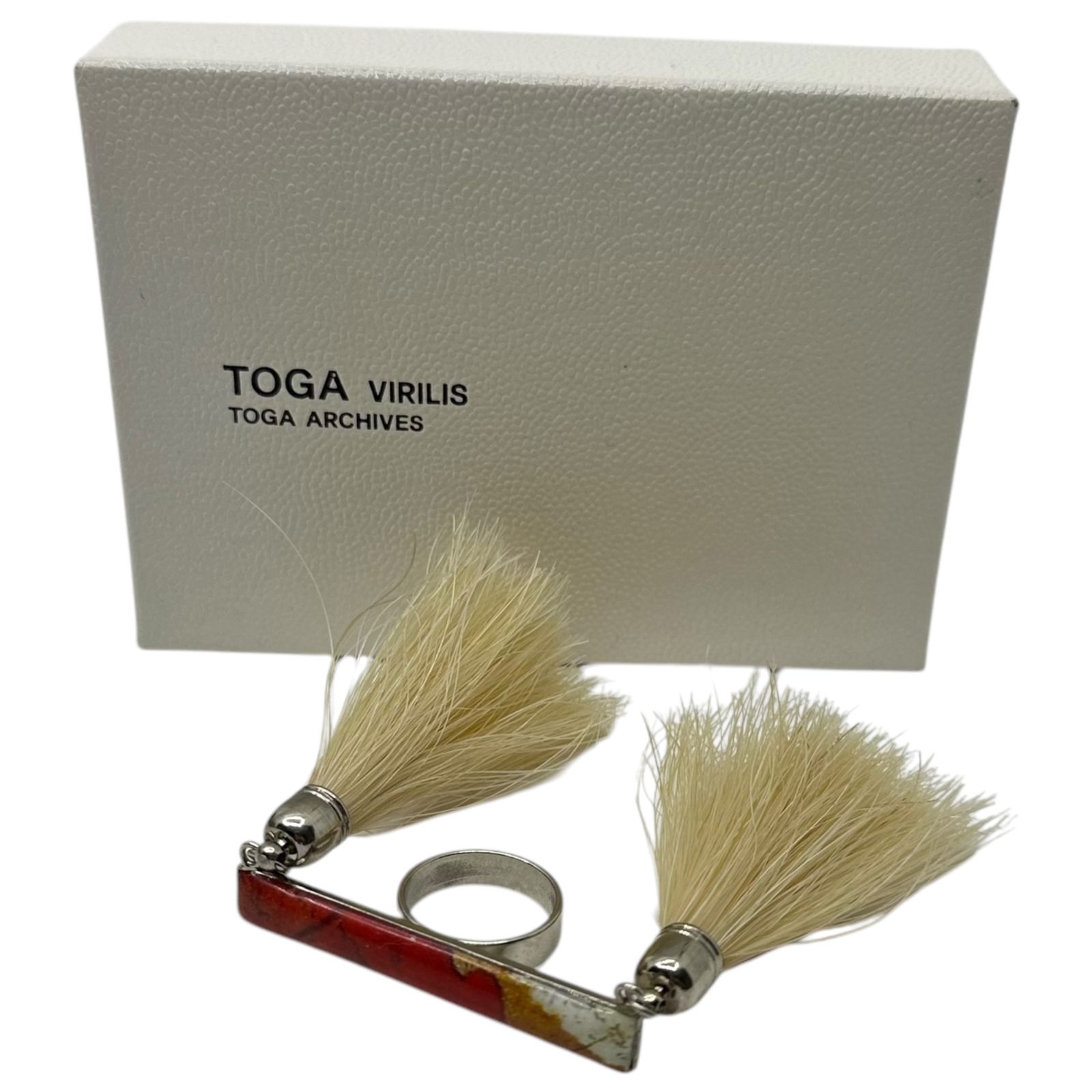 TOGA VIRILISスカーフandスカーフリングセット 約59cm TOGA VIRILIS