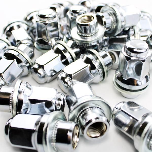 ホイールナット 50個 平座ナット トヨタ 純正 ホイール 用 ストレートナット 47mm P1.5 21HEX カローラ ミラージュ ミツビシ 袋ナット M12 WP