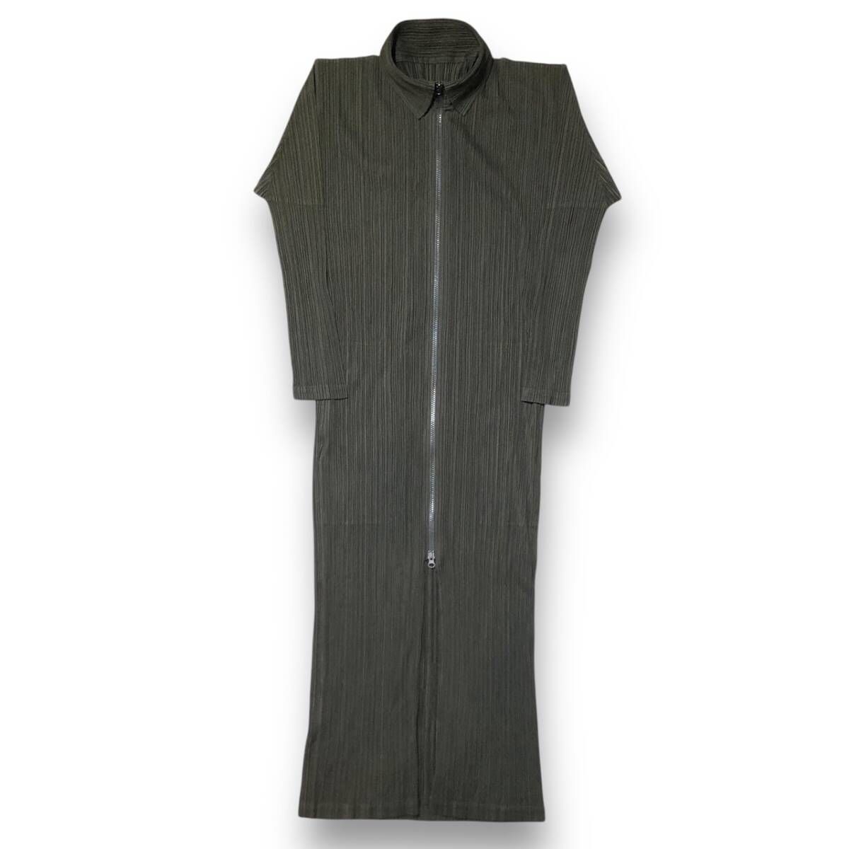 09aw PLEATS PLEASE Pleats Long Zip Cardigan プリーツロングジップカーディガン 長袖カーディガン アンサンブル プリーツプリーズ