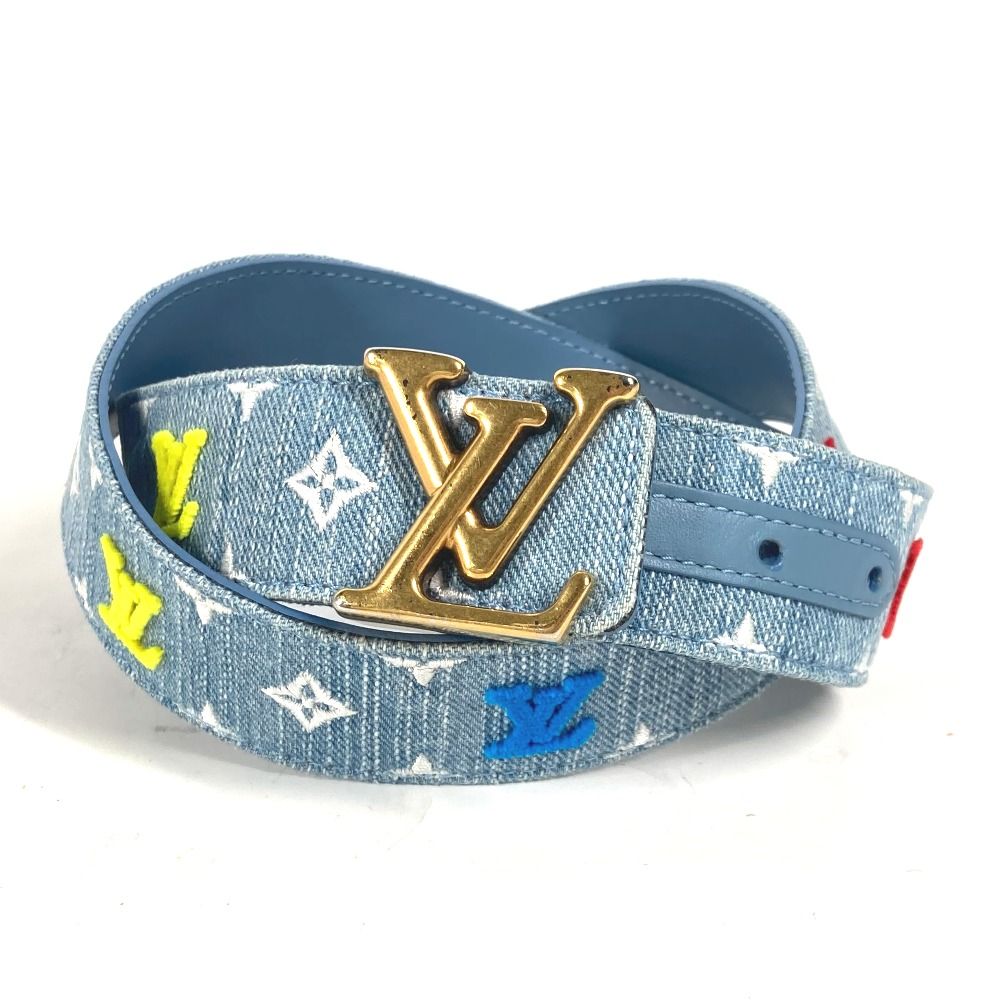 ルイヴィトン LOUIS VUITTON モノグラム サンチュール LV 手堅い  