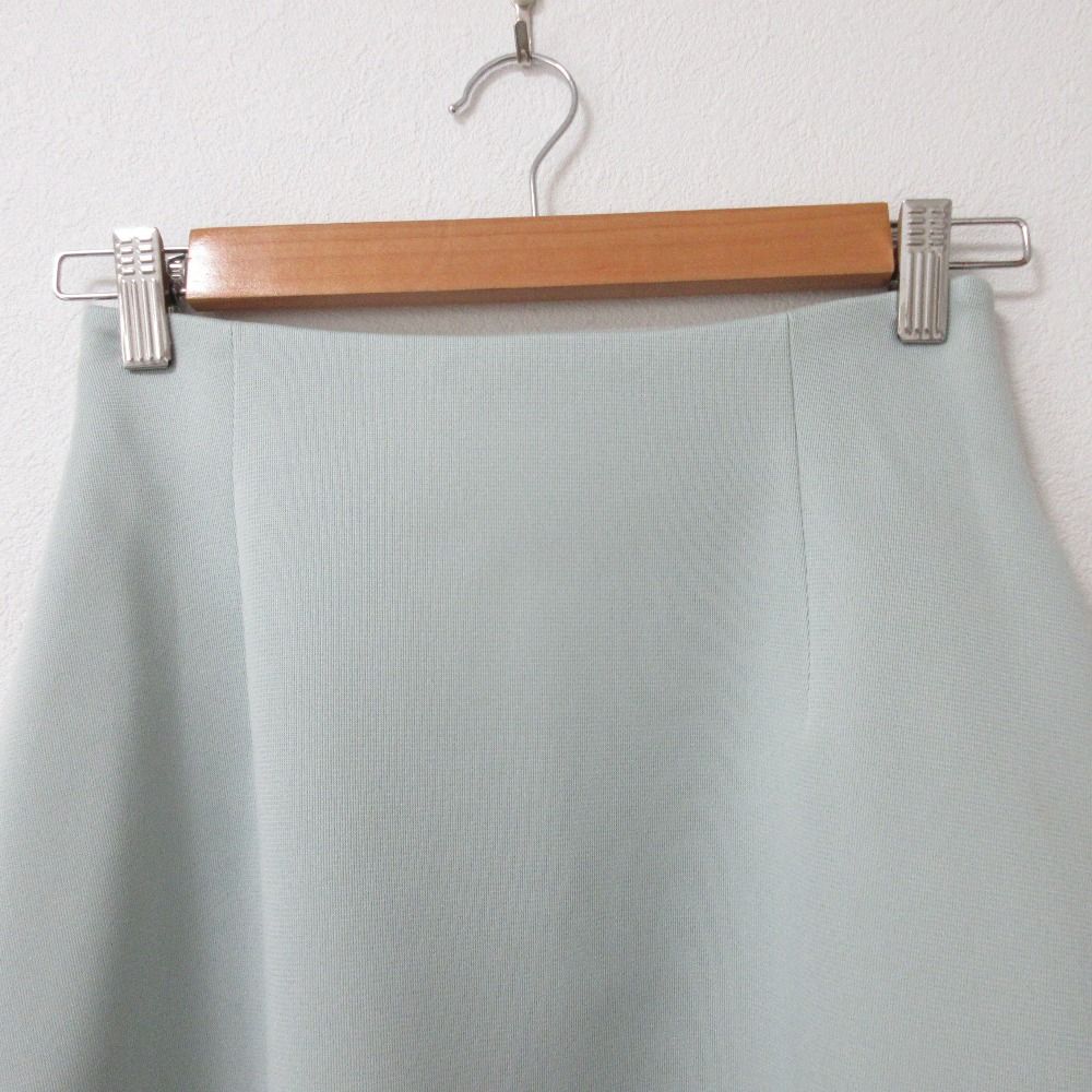 美品 21AW ebure エブール ダブルラッセルフレアスカート ロング