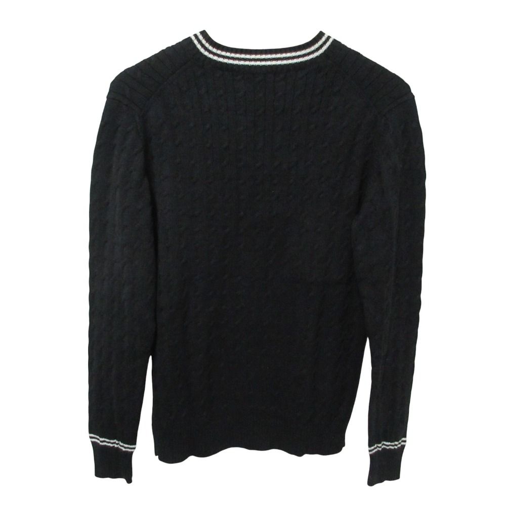良品 BURBERRY BLACK LABEL バーバリーブラックレーベル Vネック
