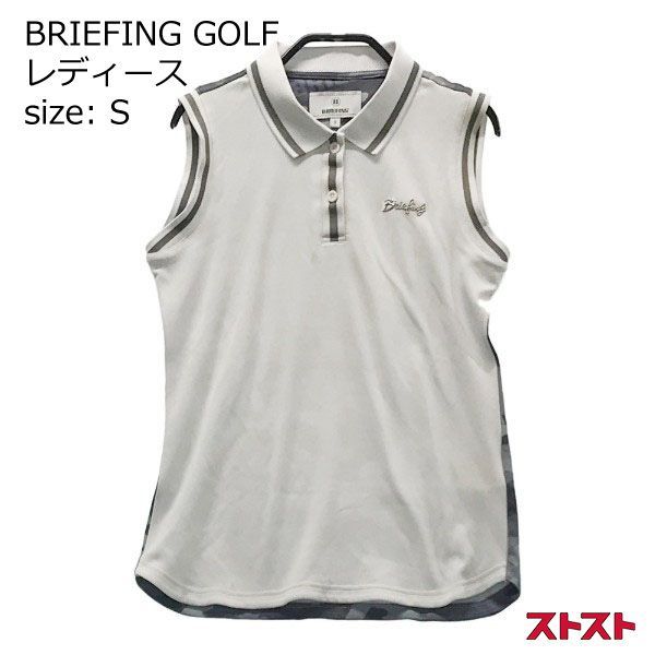 BRIEFING GOLF ブリーフィングゴルフ ノースリーブポロシャツ S