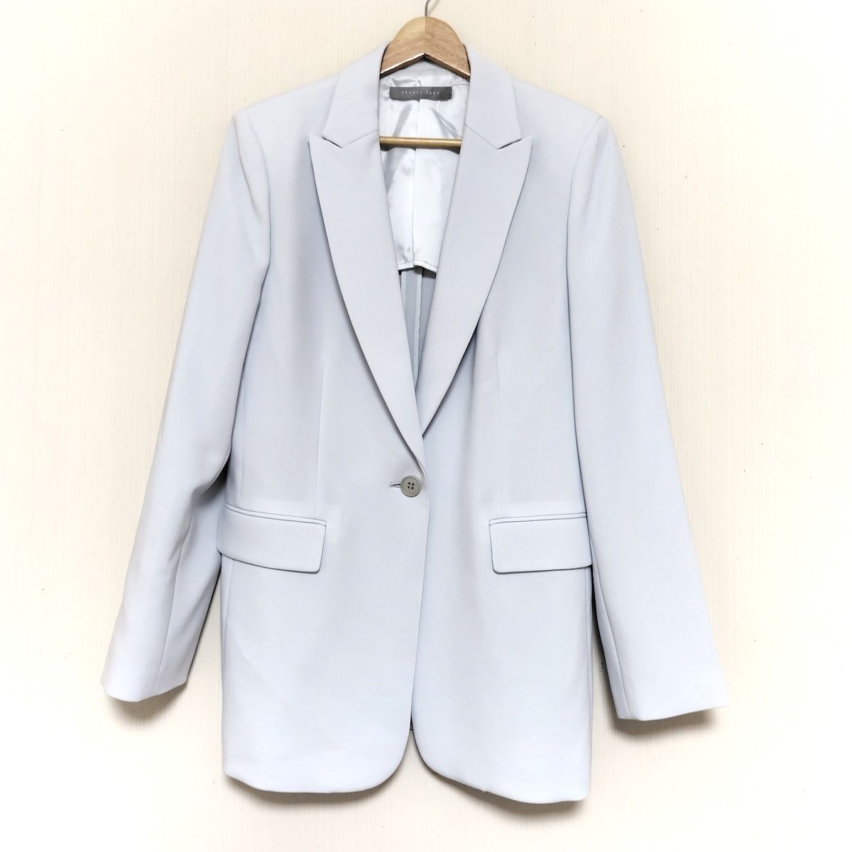theory luxe セオリーリュクス ジャケット サイズ40 M レディース - ライトブルー 長袖|春|秋