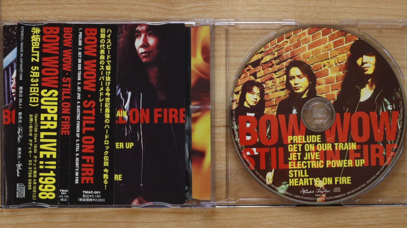 国内盤CD☆バウワウ/Vow Wow□ STILL ON FIRE 【TMAC001/4948722001843