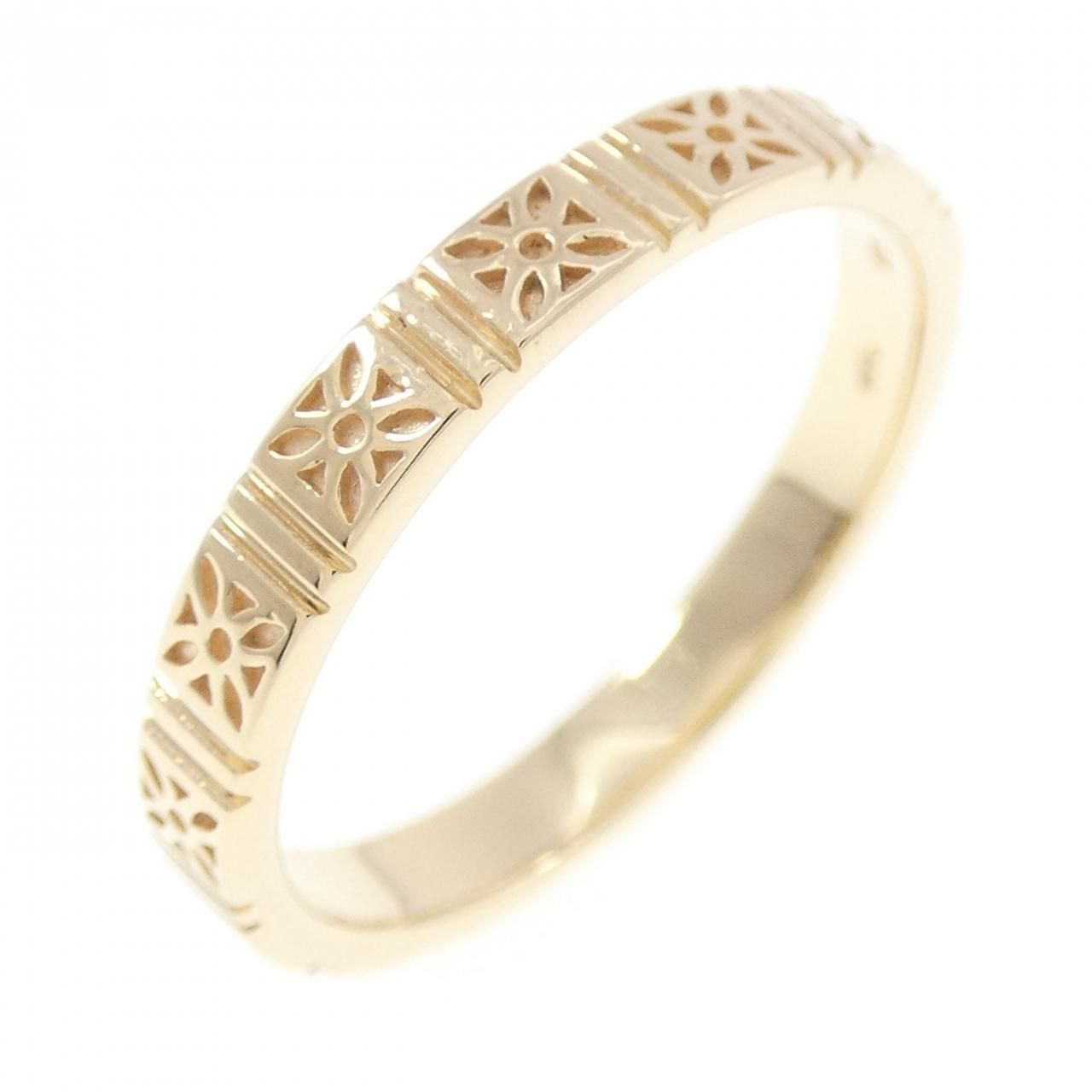 K10カットワーク極光細 ピンキーリング COCOSHNIKリング♡カットワーク