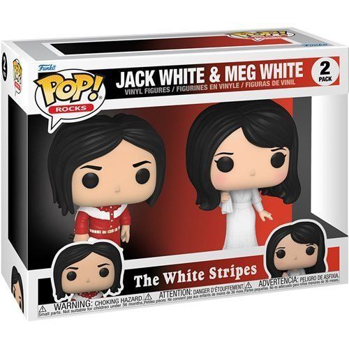 限定SALE，お得 ホワイト ストライプス フィギュア The White Stripes Pop! Vinyl Figure 2-Pack FUNKO その他