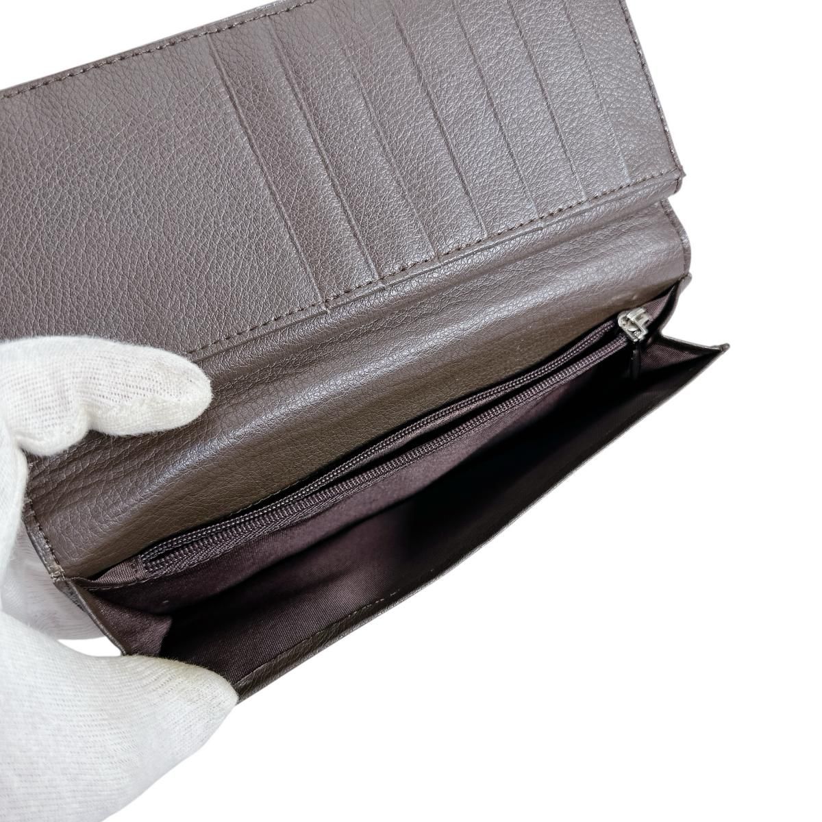 クロコダイル 0520CA クロコ 2つ折カード入付長財布 カイマンベリー 長 