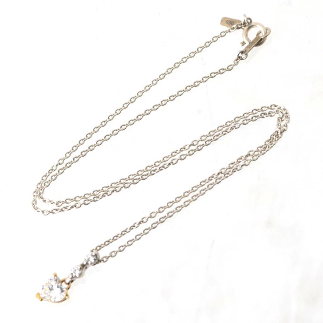 STAR JEWELRY ネックレス 925 k18ネックレス - ネックレス