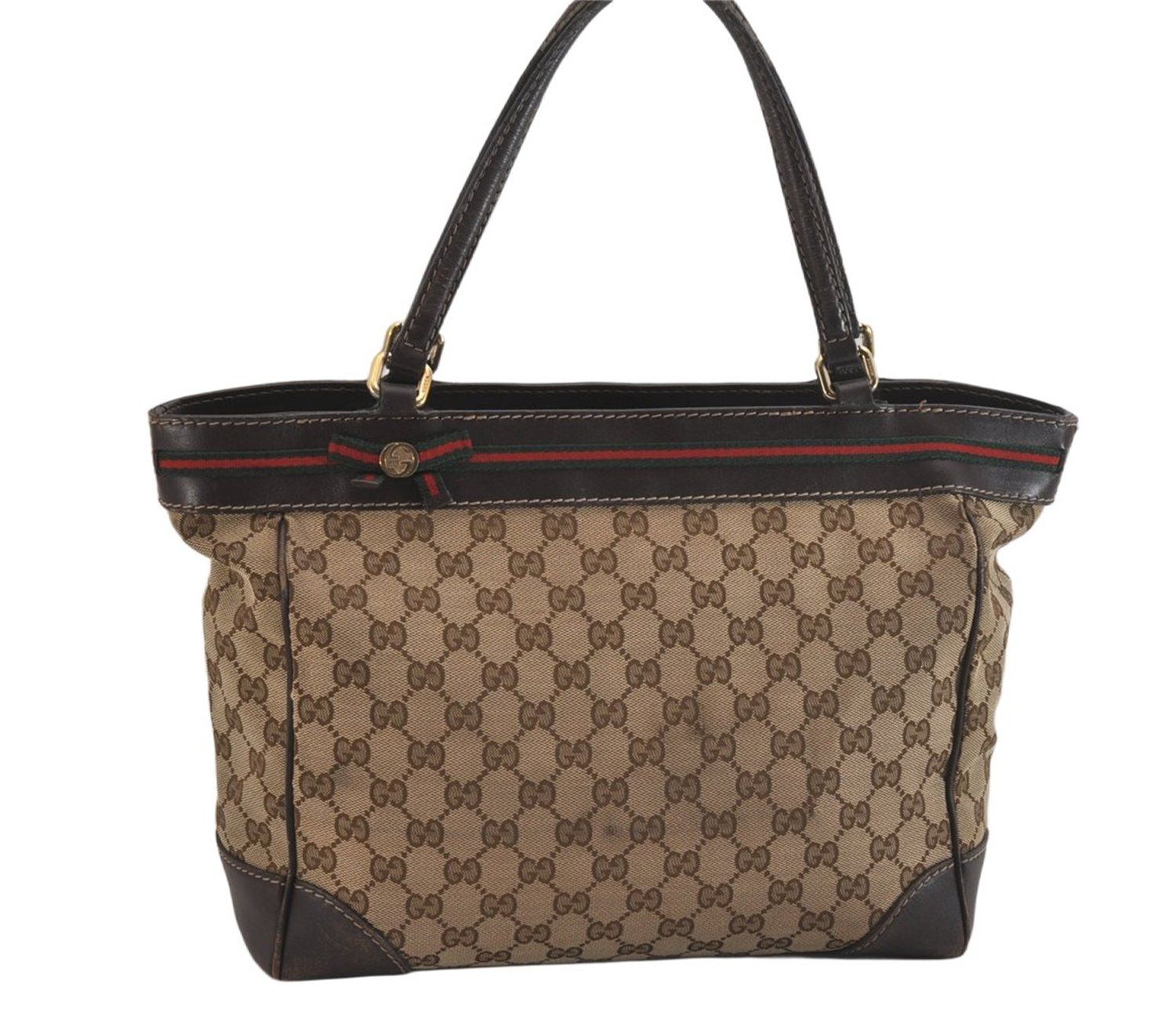 GUCCI グッチ ウェブ シェリーライン メイフェア トートバッグ