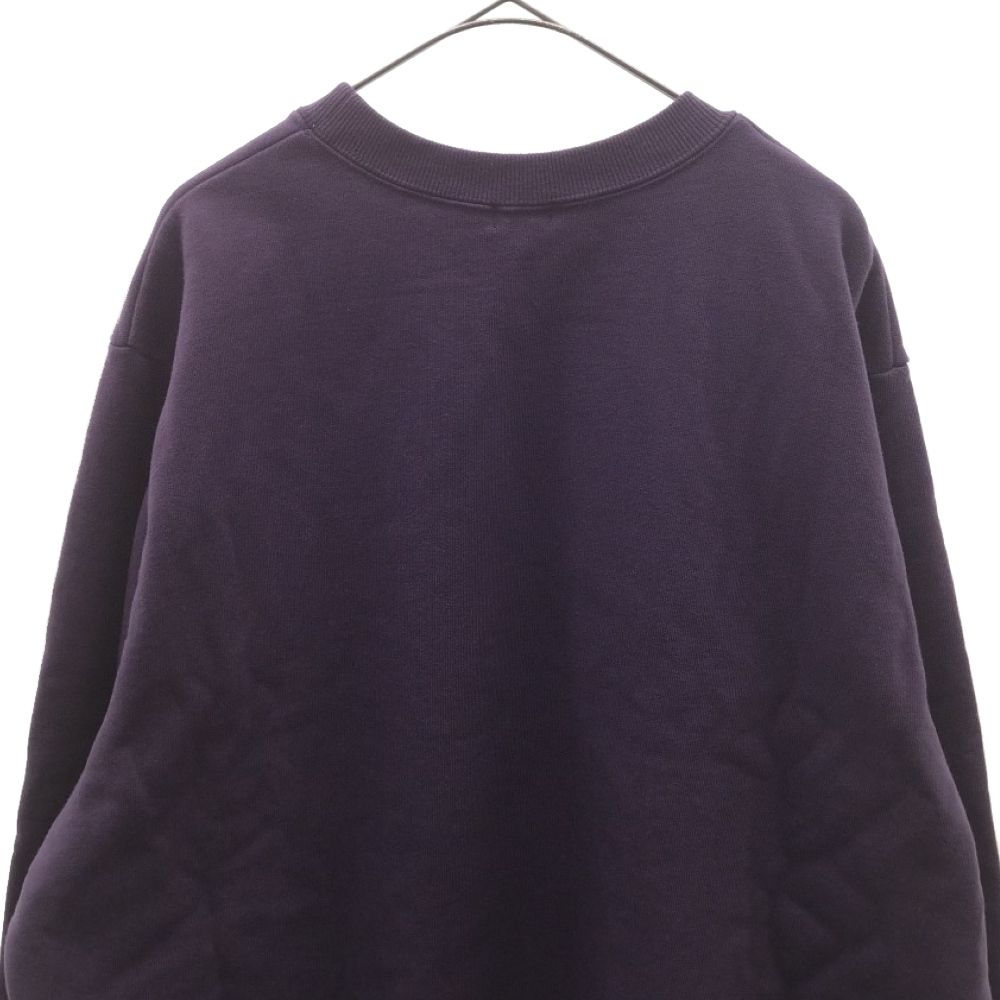 kolor BEACON (カラービーコン) 22SS ロゴ刺繍 クルーネックスウェット  