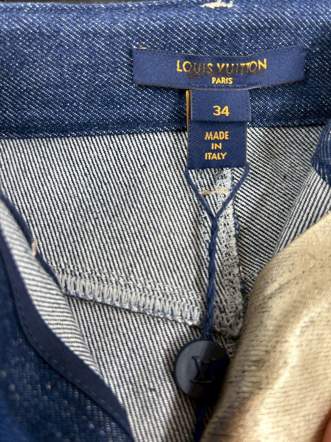  Louis Vuitton パンツ ゴールド ファッション ショートパンツ ハーフパンツ パンツ